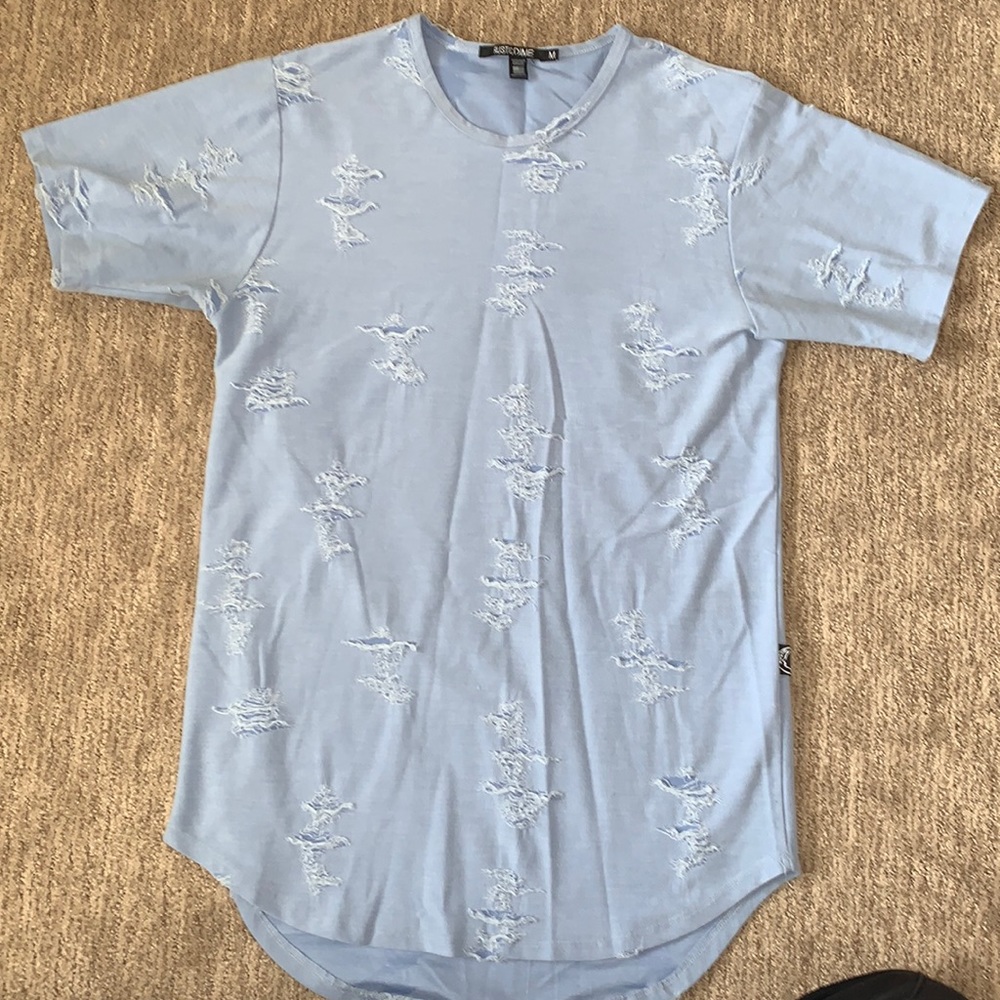 NWOT- Men’s Blue Rustic Dime shirt